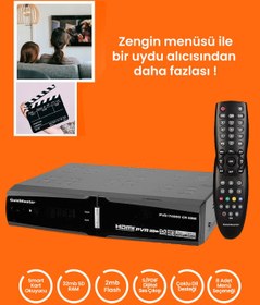 Resim GoldMaster 74900 HDMI Çıkışlı Tüplü TV Uyumlu Scart PVR Kayıt Uydu Alıcısı 