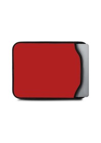 Resim Arabulalaca Apple Uyumlu MacBook Air 15 İnç A2941 Kılıf Neopren Kese Kırmızı 