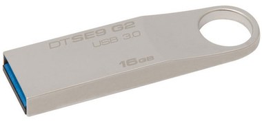 Resim Kingston 16GB DataTraveler SE9 G2 USB 3.0 Flash Disk 