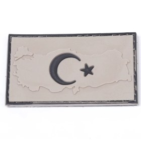 Resim Kordak Türk Bayrağı Haritalı Tactical Peç 