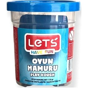 Resim Lets Oyun Hamuru 115 Gr Mavi - 4 Adet Mavi 