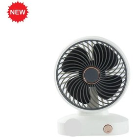 Resim BOXZY Fan Soğutucu Mini Vantilatör Klima Güçlü Serinletici Taşınabilir Şarjlı Masa Üstü Sessiz 2 Kademeli 