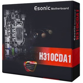 Resim Esonic H310CDA1 Intel H310 2133 MHz DDR4 Soket LGA1151 mATX Anakart 