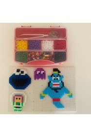 Resim Dr.Yontuç Isı Ile Ütü Ile Yapışan Boncuk Seti Montessorı Zeka Ve Hayal Gücünü Geliştirici, Eğitici Boncuk 