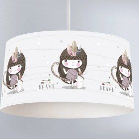 Resim instababyrooms Çocuk Odası Dijital Baskılı Dekoratif Sarkıt Avize Model 096 