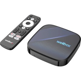 Resim Wellbox Max Pro 4K Android TV Box Netflix 4K 2023 