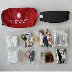 Resim Araç Için Trafik Yönetmeliğine Uygun Ilk Yardım Çantası Ilkyardım N11.622 
