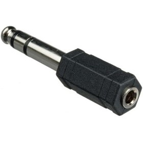 Resim Larkin 3.5mm - 6.35mm Stereo Jack Kulaklık Çevirici Adaptör 