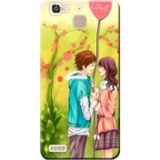 Resim Huawei Gr3 Kılıf Desen Baskılı Silikon Kapak Love Anime STK:308 