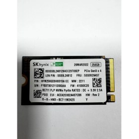 Resim Sk Hynix HFM256GD3HX015N 256 GB M.2 Pcıe (Nvme) SSD Kutusuz 