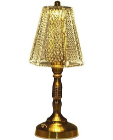 Resim Soulader Avrupa Tarzı Retro Ahşap Komodin Lambası, Yatak Odası Dekorasyonu İçin Şık Masaüstü Aplik Gümüş 