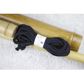 Resim ShibariTürk Shibari İpi Siyah (Profesyonel Seri 6mm / 8mt) 