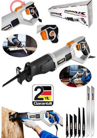 Resim Stilmax STL2079 Elektrikli Tilki Kuyruğu + 7 Bıçaklı 2800W Ahşap Metal Kemik Kesim Makinesi 