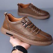 Resim Erkek Şık Spor Ayakkabılar, Rahat Stil, Nefes Alabilir Astar, Dayanıklı, Yürüyüş ve Açık Hava Aktiviteleri, Günlük Giyim, Unisex. 