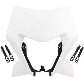 Resim Dashanshop Ktm Exc 300 Enduro Sx Xc Sxf Xcf 125-500 2024 Universal Motor Headlight Cover White 