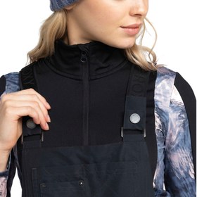 Resim Roxy Rideout Bib Pt Kadın Siyah Snowboard Pantolonu 
