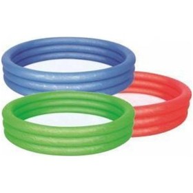 Resim Berattoys Mavi Renkli Çocuk Havuzu 122 Cm X 25 Cm 122 Cm Havuz Çok Renkli 