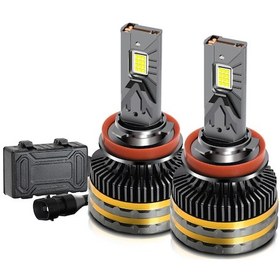 Resim Geeksen H11 Led Far Ampulü 200w 20000lm Ultra Parlak, Ip68 Su Geçirmez, Uzun Ömürlü Araç Aydınlatma 