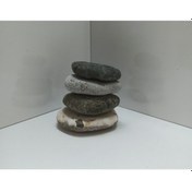 Resim Akvaryum Dekoru Dörtlü Taş 