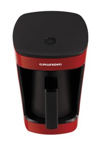 Resim Grundig Türk Kahve Makinesi 5 Fincan Kapasitesi Kırmızı 