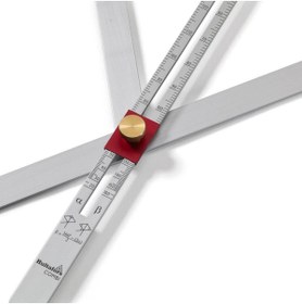 Resim HULTAFORS COMBI Alüminyum Açı Ölçer 252003 