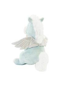 Resim El Kuklası Peluş Pegasus 25 Cm Açık Mavi 
