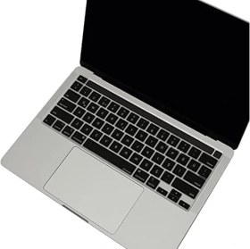 Resim Klavye Koruyucu Silikon Film Us Ingilizce Amerikan-Return-Enter-Için Türkçe Çeviri Baskı Touchbar Pro 13-16 Inç A2251 A2289 A2338 A2141 Uyumlu, Ultra Ince Yıkanabilir Siyah 