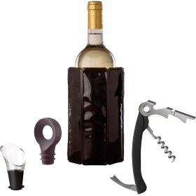 Resim Fit Vacu Vin Klasik Şarap Seti 4 Parça - Kutulu 