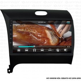Resim Myway Araç Multimedya Kia Cerato Android 12 Carplay 4gb Ram + 64GB HDD 2016-2018 Navigasyon Ekran Myw 