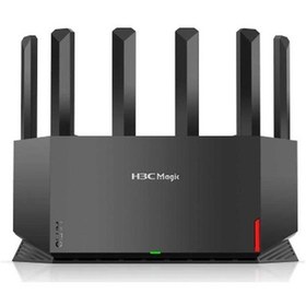 Resim H3c Magic Nx54, Dual Band, Wifi 6, 5400mbps, 4port Gigabit, 6ad Anten, Masaüstü, Router, Access Point 