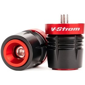 Resim Motion003 Suzuki V-strom 650 1000 1050 Dl250 Dl650 Dl1000 Kırmızı Motor Tutacak Kapakları 