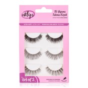 Resim Eklips Takma Kirpik Seti 3'lü (El Yapımı) 