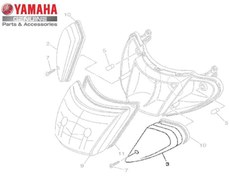 Resim -Yamaha Nouvo Ön Sinyal Camı Sağ 