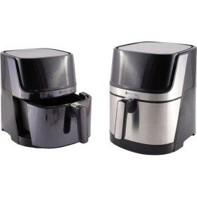 Resim Siyah Renkli Çok Fonksiyonlu Hızlı Pişirici Sağlıklı Yemeklere Uygun 