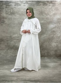 Resim Kız Çocuk Beyaz Ferace Beyaz 