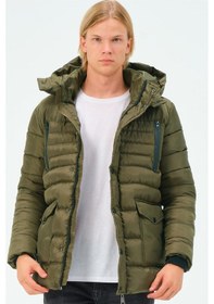 Resim M8657 Dewberry Erkek Mont-haki Haki 