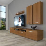 Resim Decoraktiv Eko 5200d Slm Tv Ünitesi Tv Sehpası - Naturel Ceviz 