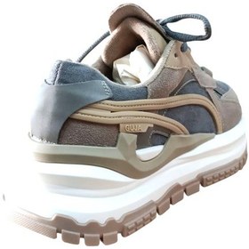 Resim Guja 25k331-2 Kadın Süet Sneaker Spor Ayakkabı Camel Siyah 