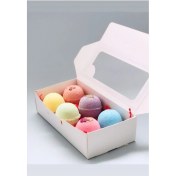 Resim Nadom 4 Adet Peeling Nemlendirici El Yapımı Doğal Renkli Kokulu Pedikür Ayak Nem Bombası Nem Topu 