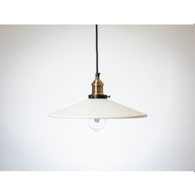 Resim Riolight Retro Tekli Metal Sarkıt Avize Şapka Çapı: 38Cm (538284633) 