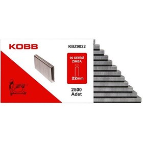 Resim Kobb KBZ9022 22mm 2500 Adet 90 Serisi Ağır Hizmet Tipi Zımba Teli 
