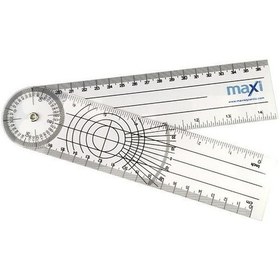 Resim Maxi Cep Gonyometresi . Cetvel Gonyometre 20 CM 