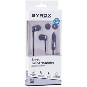 Resim Syrox Stereo Kulaklık K1 Siyah 