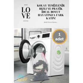 Resim Easyso Çamaşır Yıkama Filesi 40X60CM Çorap Çamaşır Perde Yıkama Filesi 