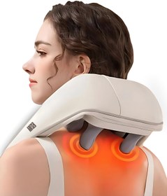 Resim Arfseb Ovmalı, yoğurmalı Masaj Aleti-Boyun, sırt ve omuzlar için İdeal 