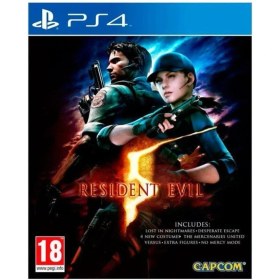 Resim Capcom Ps4 Resident Evil 5 Güvenlik Şeritli Ps4 Oyun 