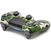 Resim Büro Ev Ofis Oyun Konsolu İçin Kamuflaj Yeşil Ps4 Gamepad Oyun Kolu 
