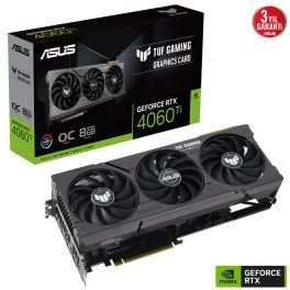 Resim Asus TUF Gaming GeForce RTX 4060 Ti OC Edition 8GB 128 Bit DLSS 3 Ekran Kartı 