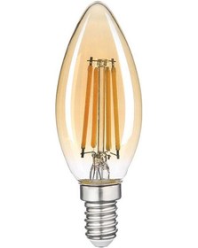 Resim Heka Rustik Led Ampul 6w E14 2500k Gün Işığı Erd-34 