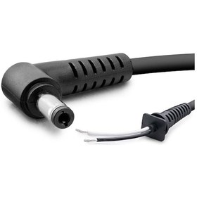 Resim Notebook Adaptör Kablosu 5.5 2.5 L Tip Asus 120w-150w 1.2m Siyah Hdx5563 